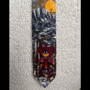 Looney Tunes Daffy Duck tie